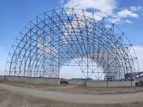 潍坊体育场网架结构