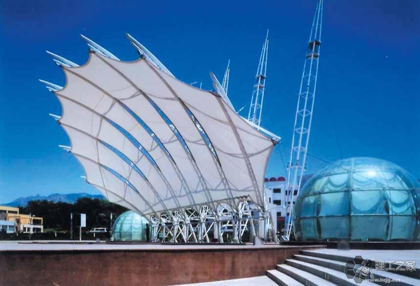 潍坊车棚膜结构网架